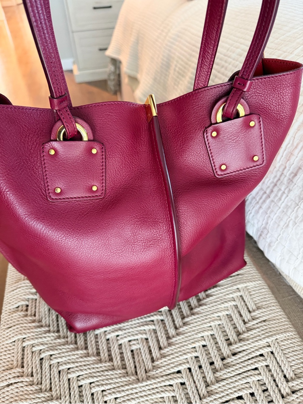 Chloe Vick tote medium burnt mahogany excellent condition - Picture 4 of 10